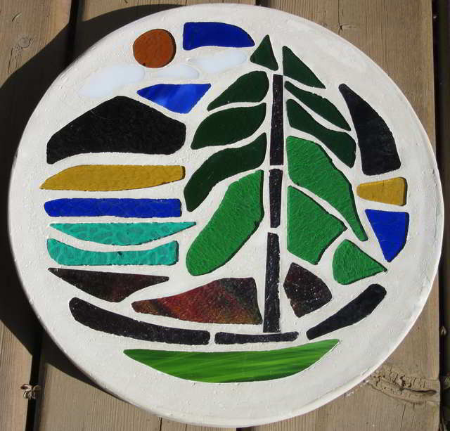 West coast themed stepping stone