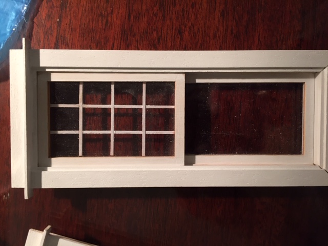 window with mullion added