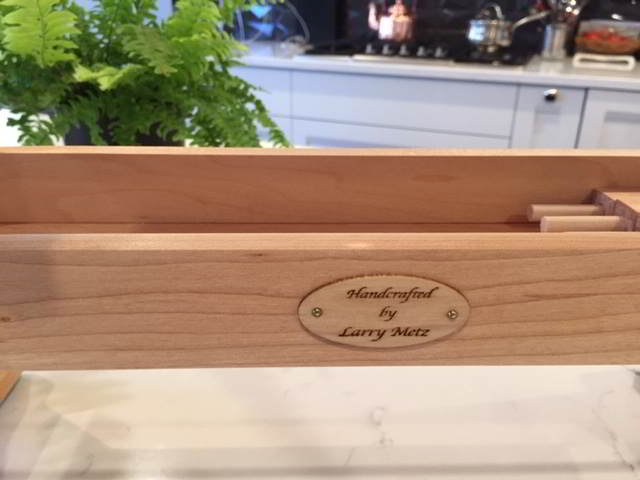 close up of nameplate